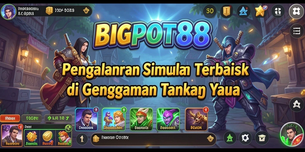 Tampilan gameplay menakjubkan dari BIGPOT88 yang membuat pemain terhibur.